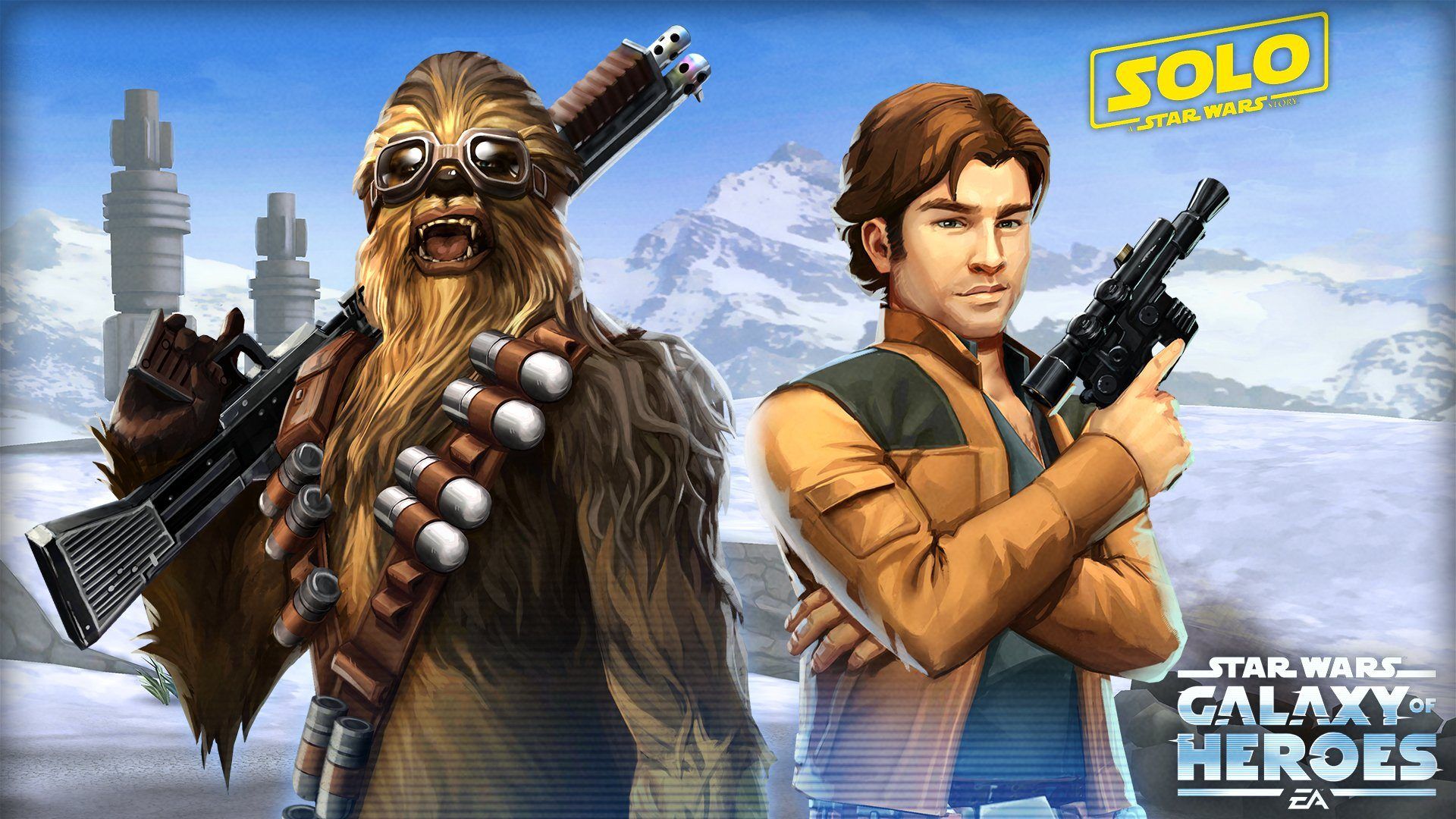 Young Han Solo & Chewbacca Are Prepared .ea.com