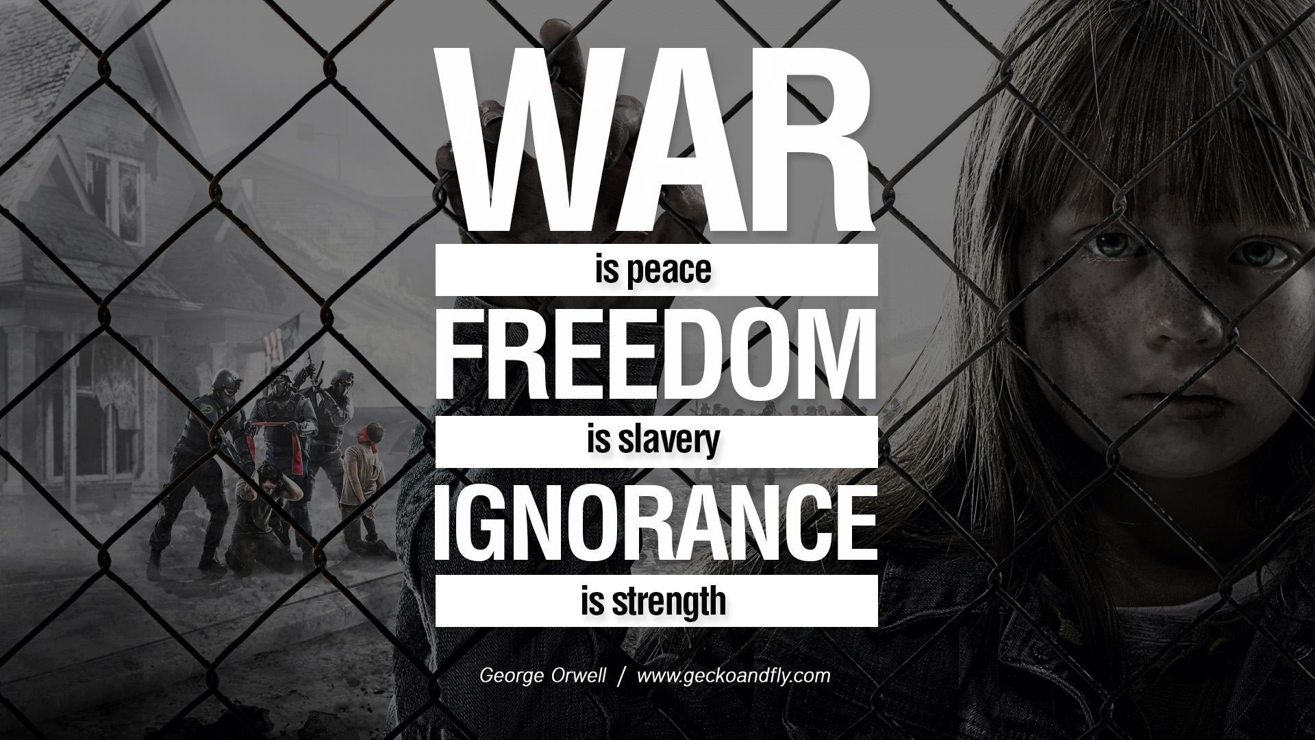George Orwell Quotes Wallpaper House.com