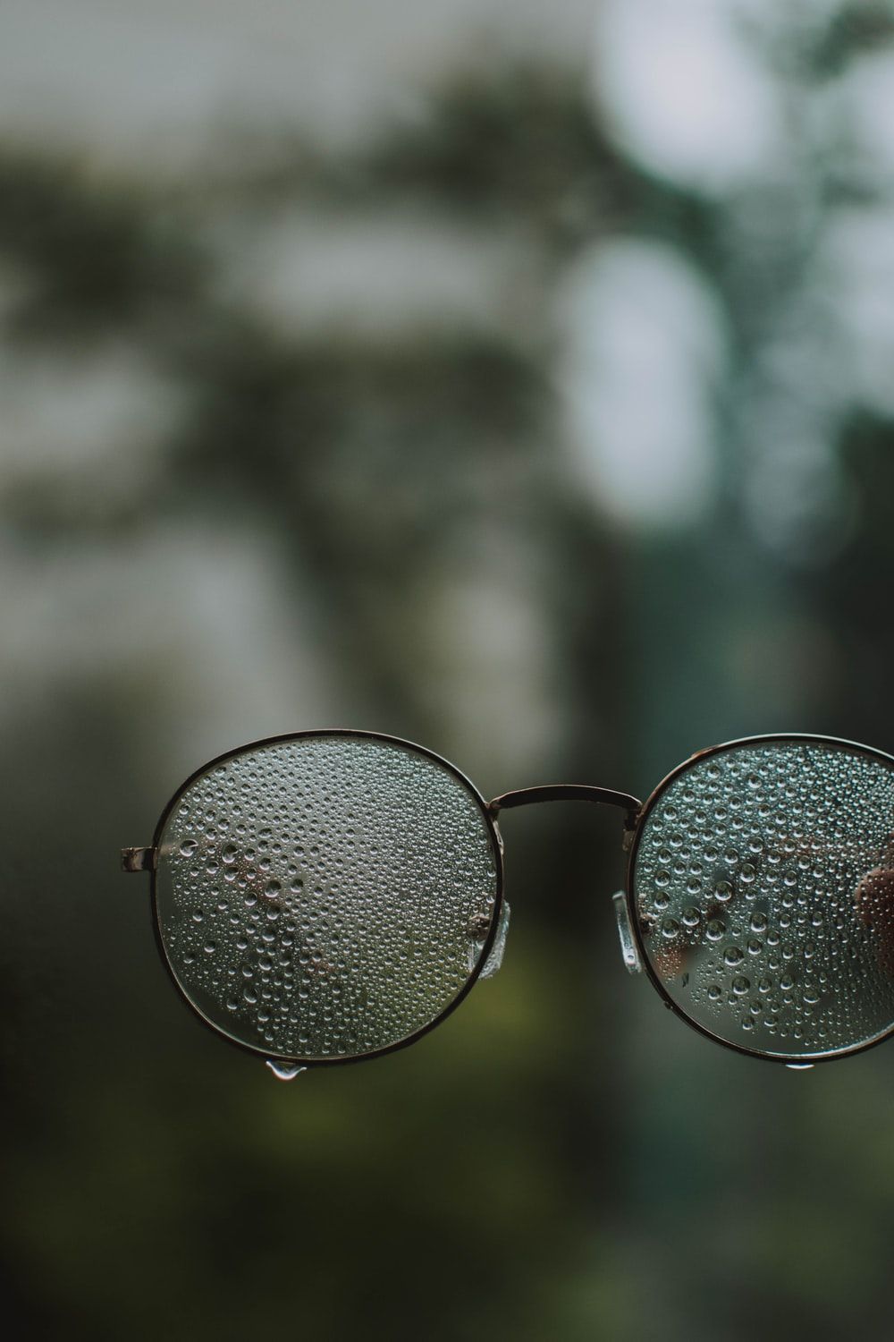 foggy eyeglasses photo