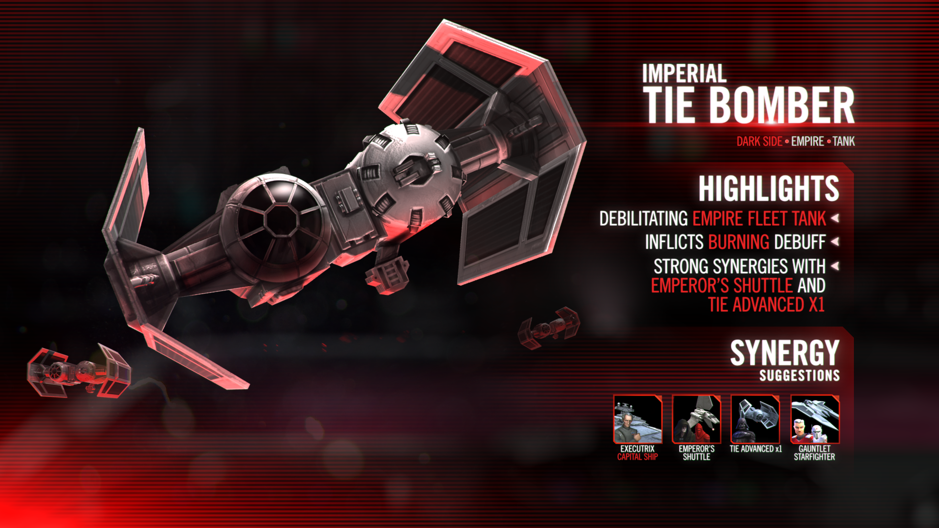 Developer Insights: Imperial TIE Bomber .forums.galaxy Of Heroes.starwars.ea.com
