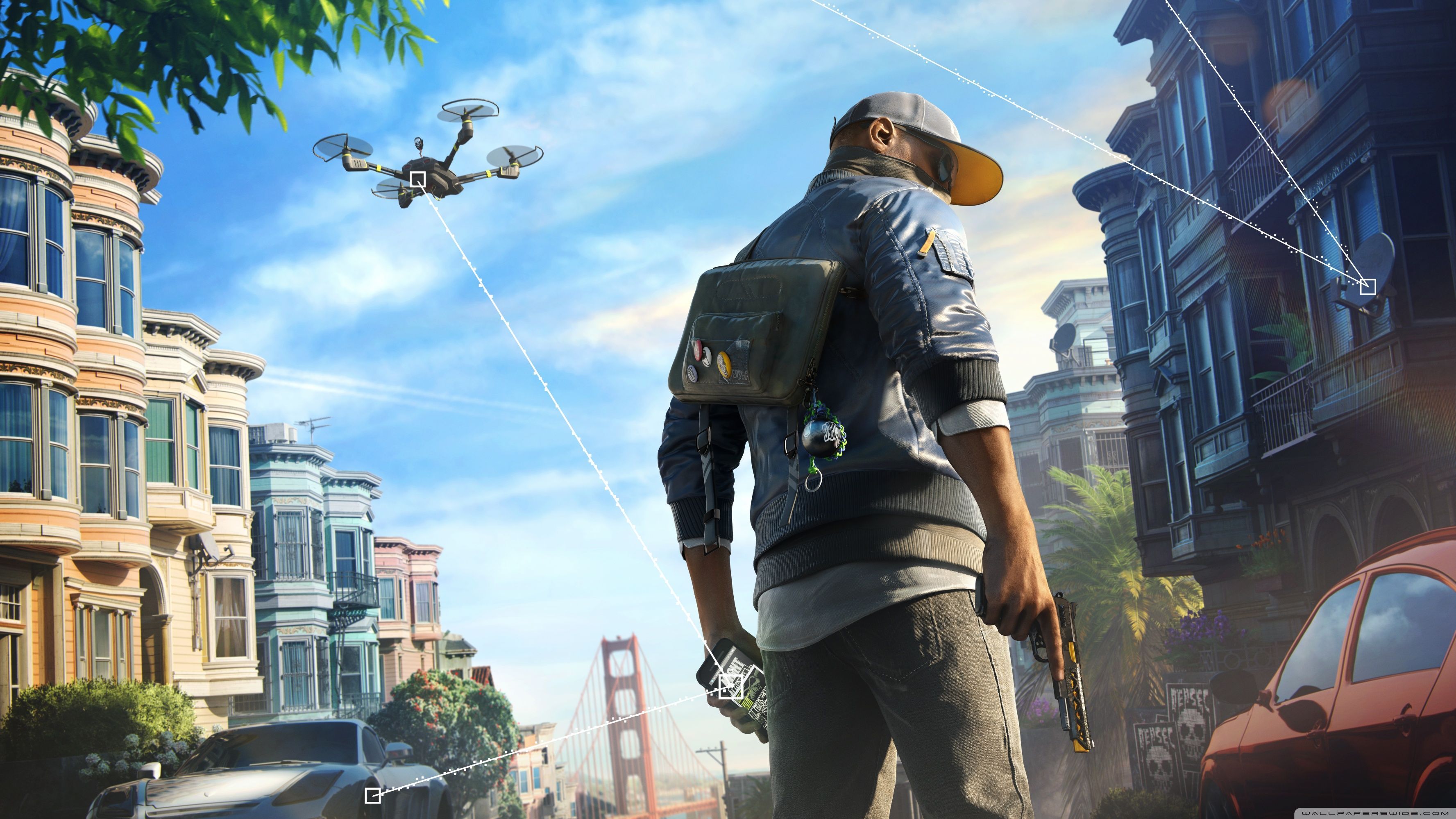 Watch Dogs 2 4K Wallpaper