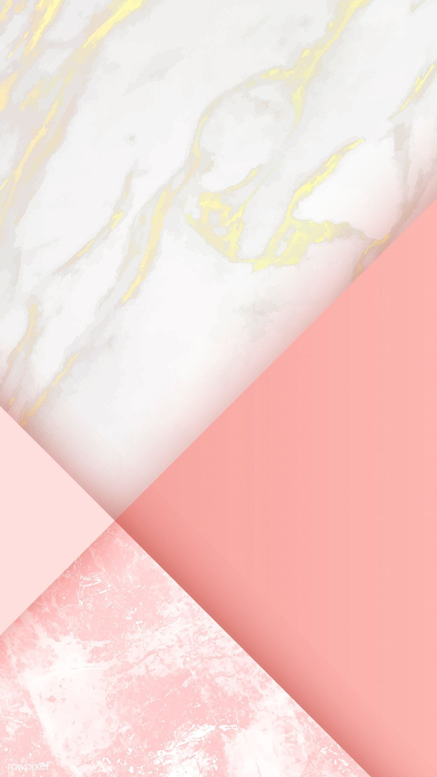 Download premium vector of Pink feminine geometric background vector 679965. Geometric background, Pink wallpaper iphone, Simple iphone wallpaper