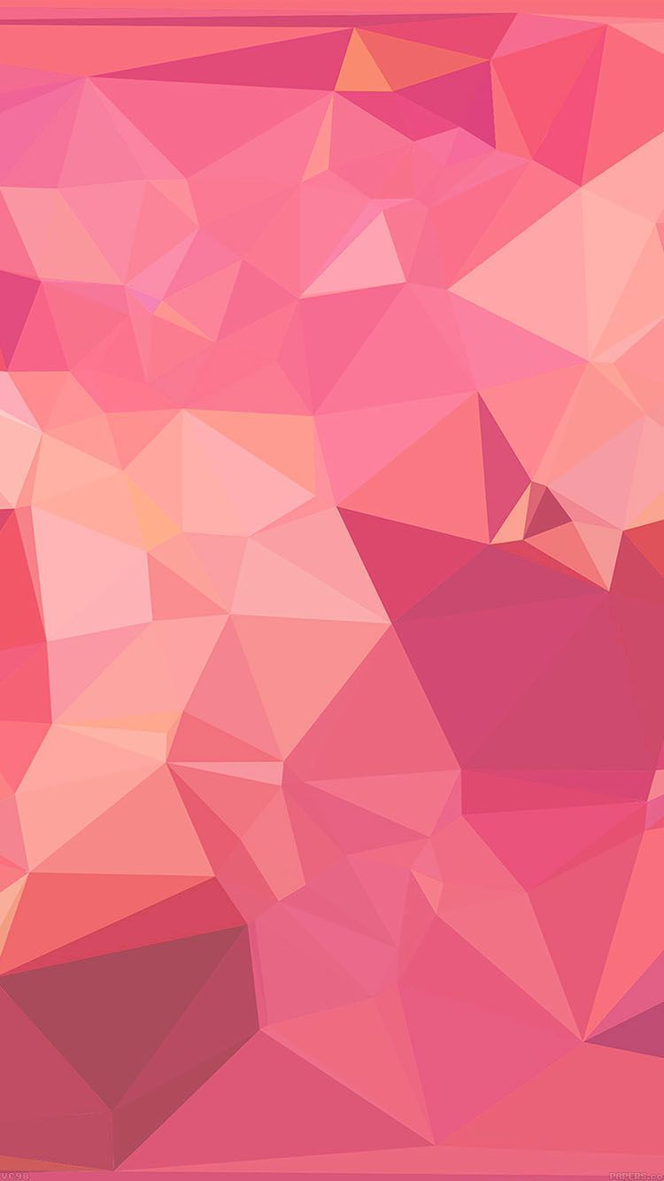 Orange And Pink Geometric .wallpapertip.com