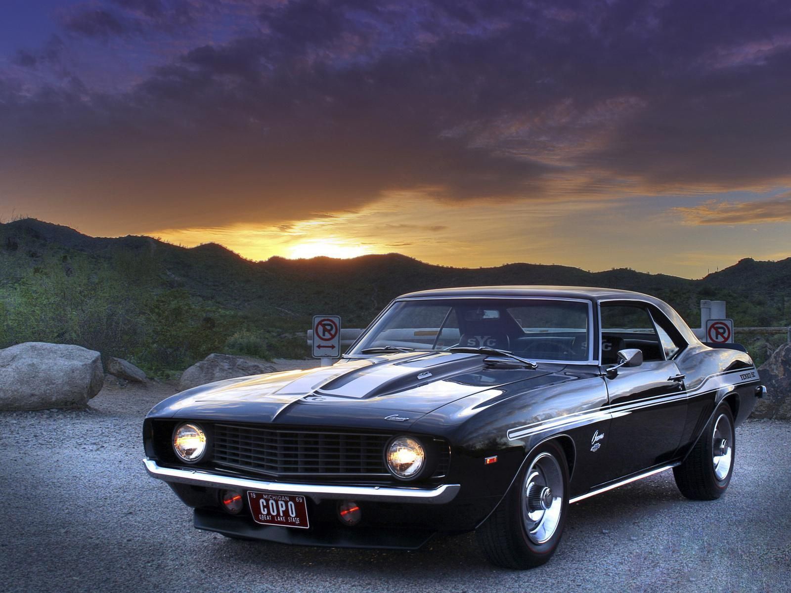 Muscle Cars Background