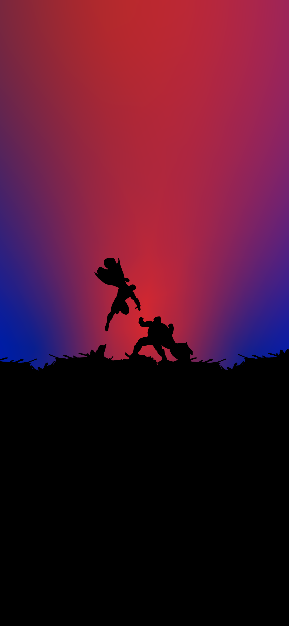 Phone wallpaper vs. Superman .heroscreen.cc