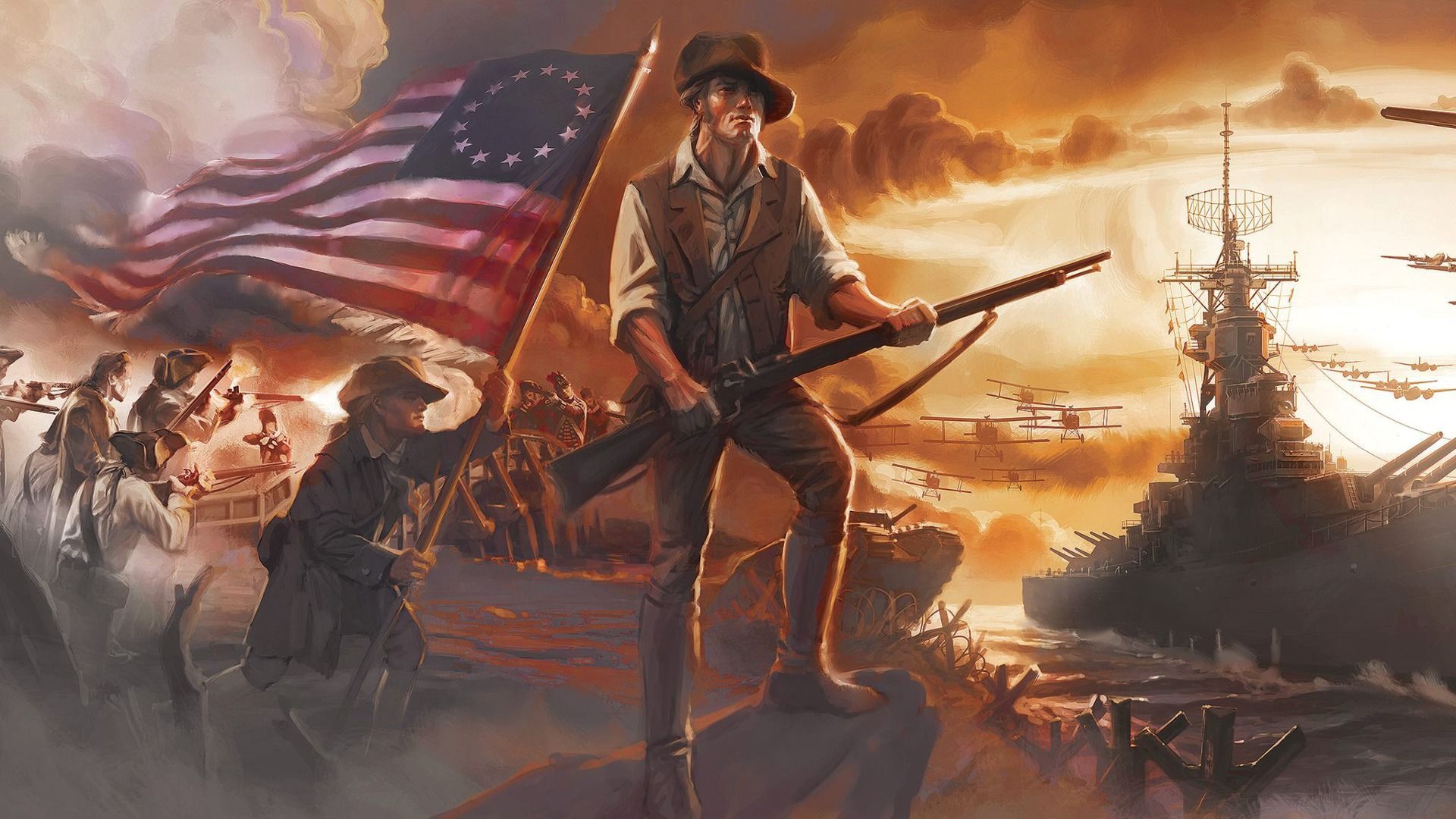 American Revolution Wallpaper