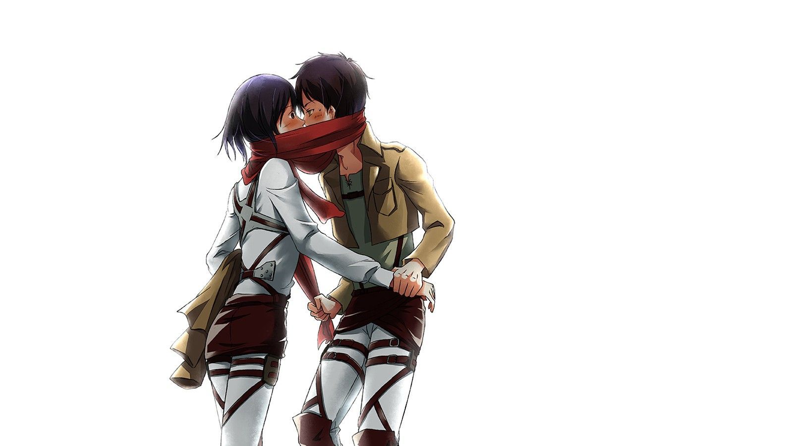 Mikasa eren kiss photo free download HD Wallpaper. Eren and mikasa, Mikasa, Attack on titan