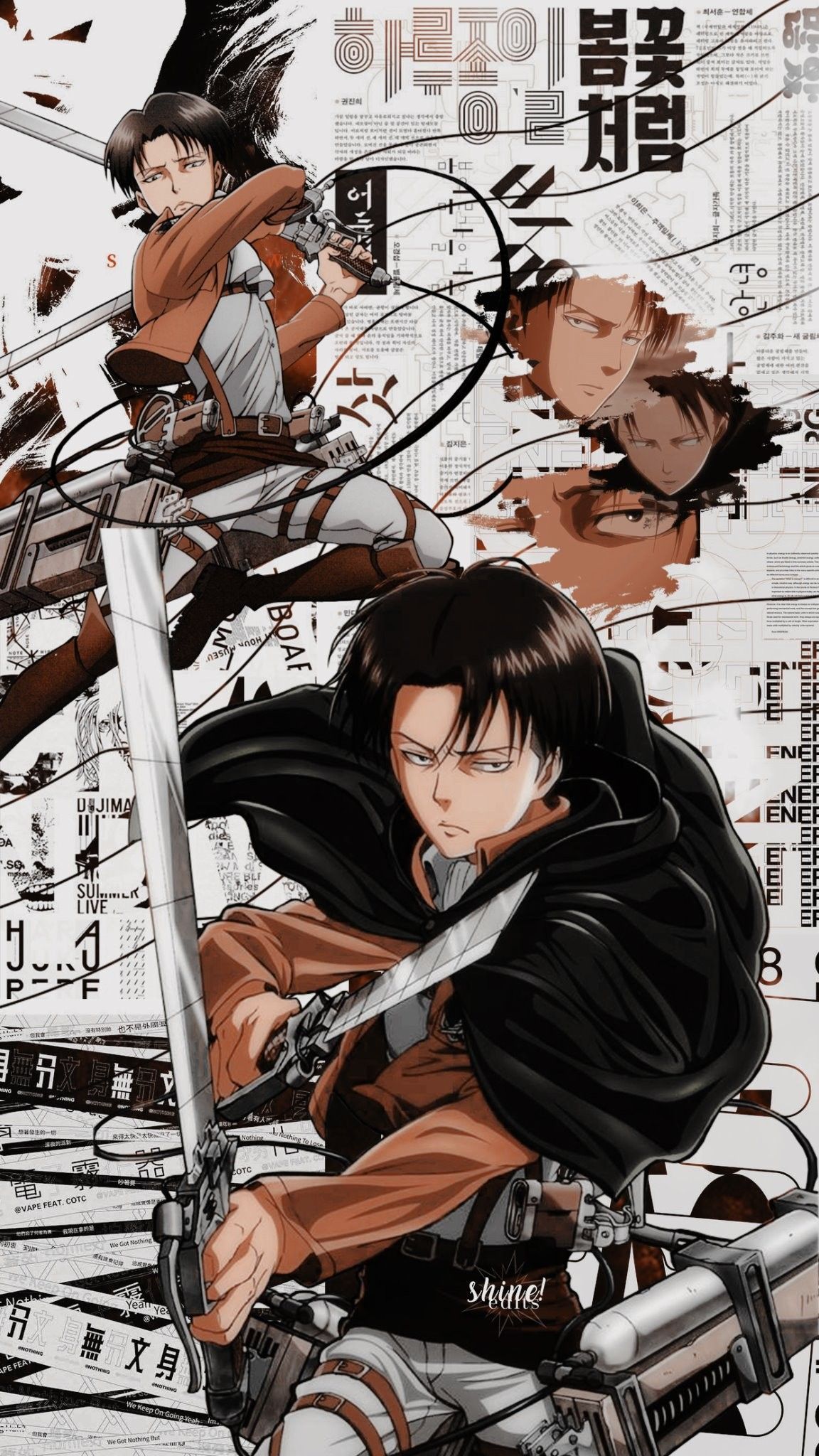 Featured image of post View 21 Levi Aesthetic Attack On Titan Wallpaper Phone