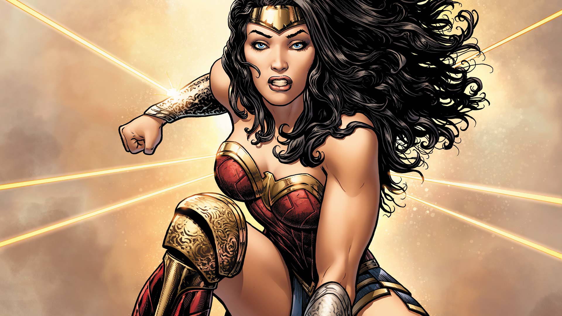 Wonder Woman Wallpaper Cartoon