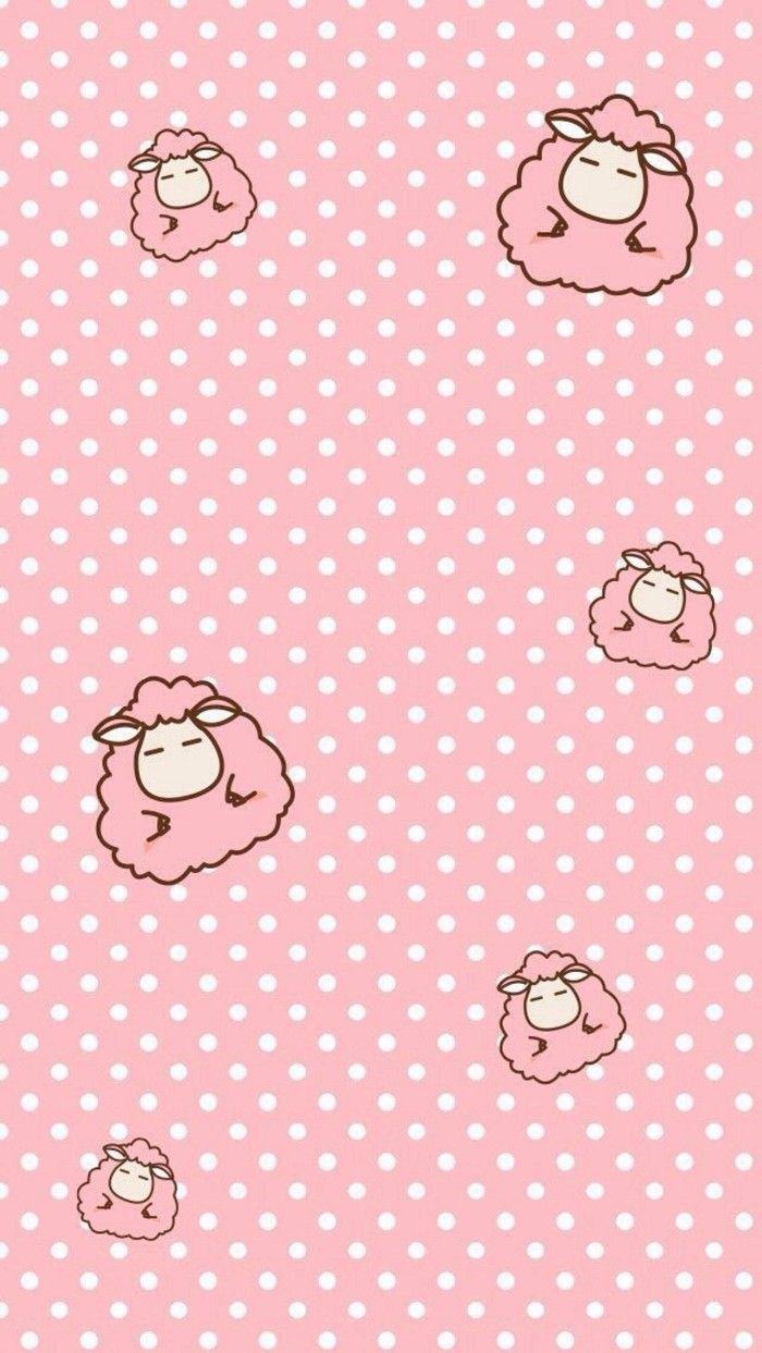 堆糖. Pink sheep, Owl wallpaper .com