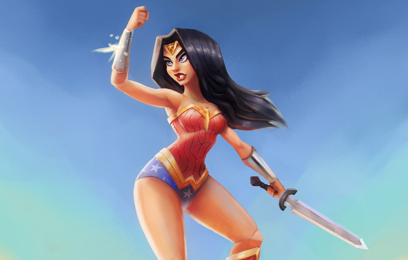Wallpaper cinema, game, Wonder Woman .goodfon.com