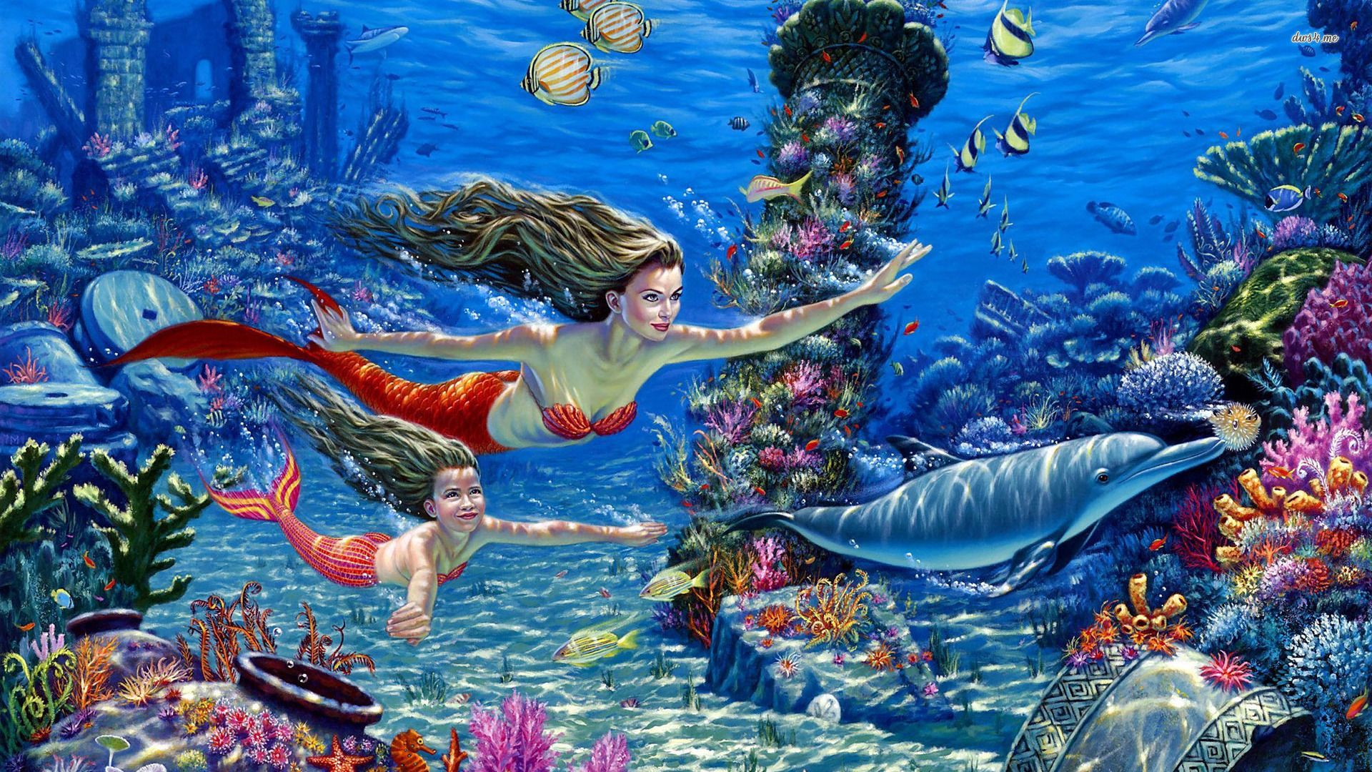 Anime Mermaid Wallpaper .teahub.io