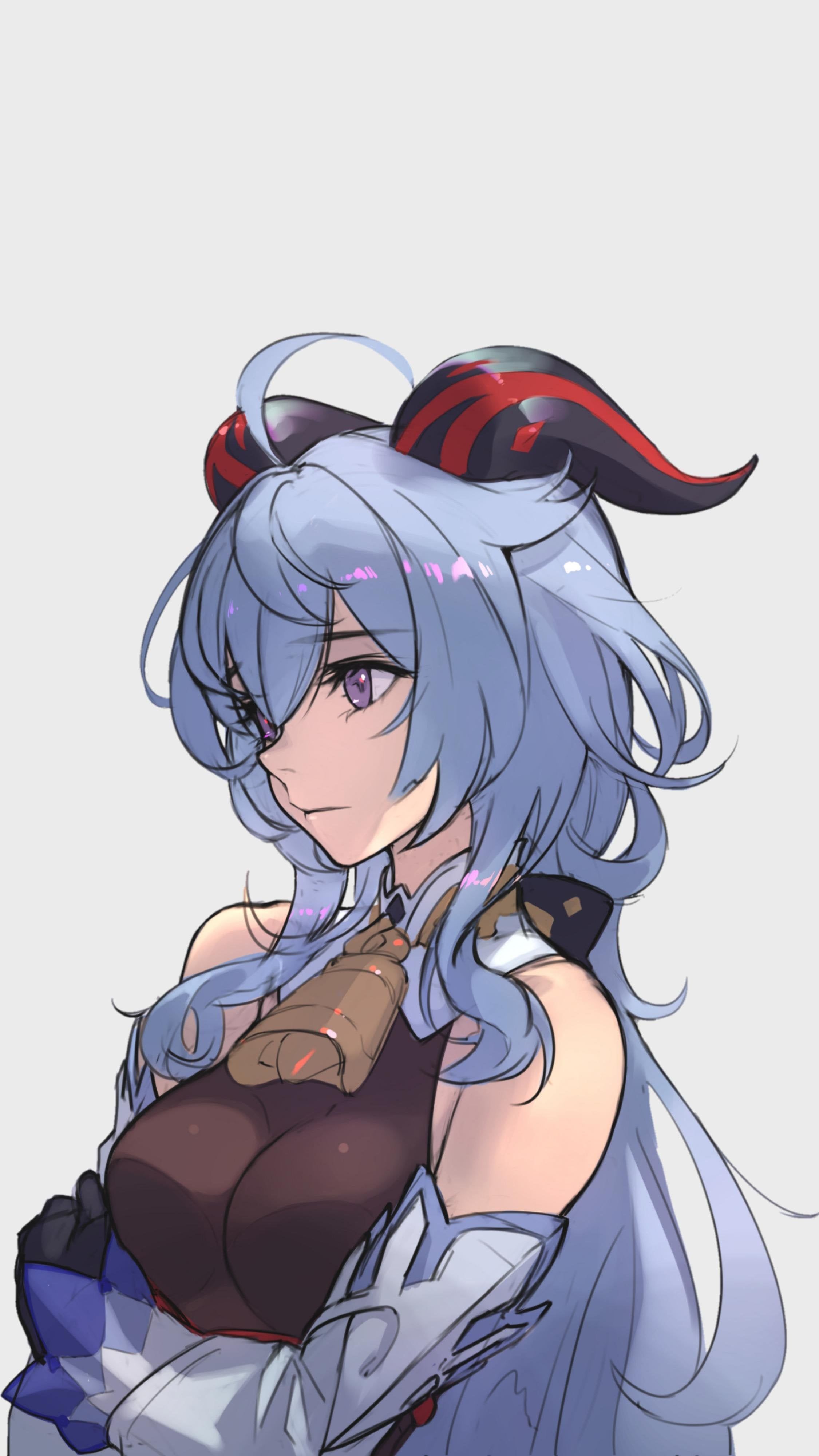 Ganyu [Genshin Impact] 2250×4000 .wallpaperdist.com