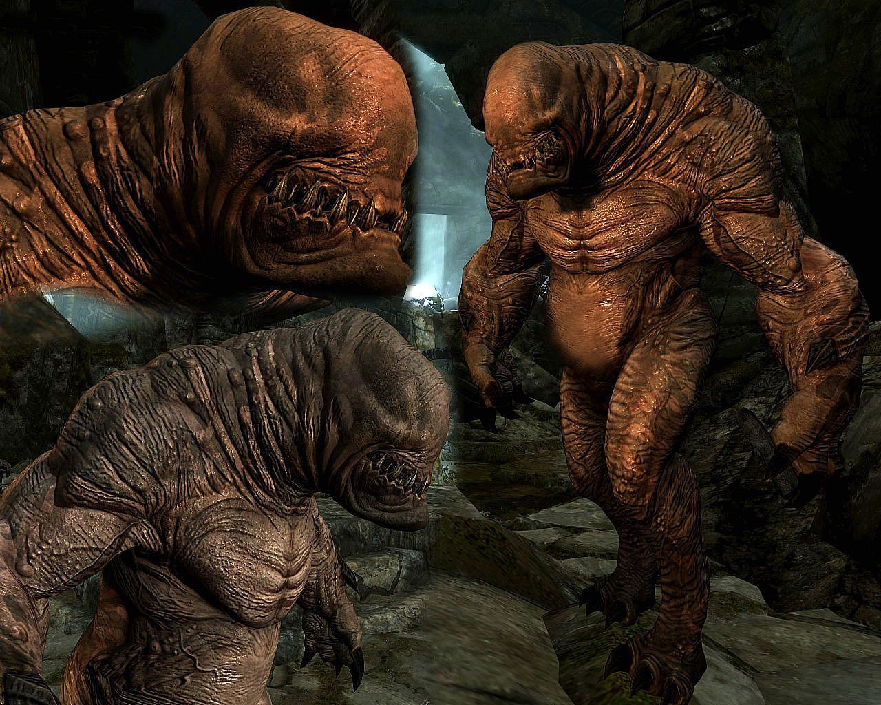 Cave Troll at Skyrim Nexus and .nexusmods.com