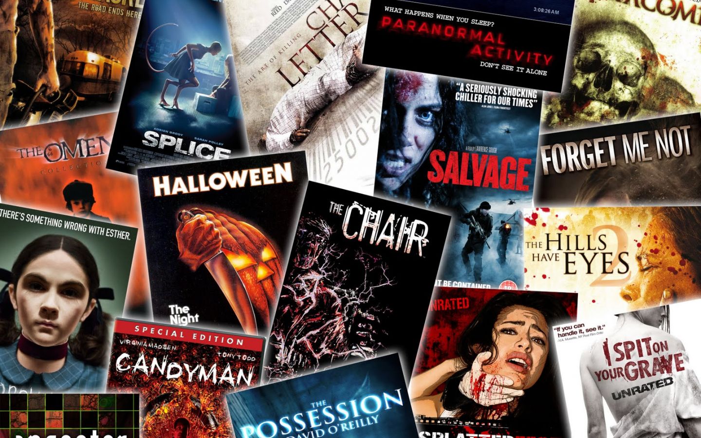 Free download Horror Movie Icon Collage .wallpaperafari.com