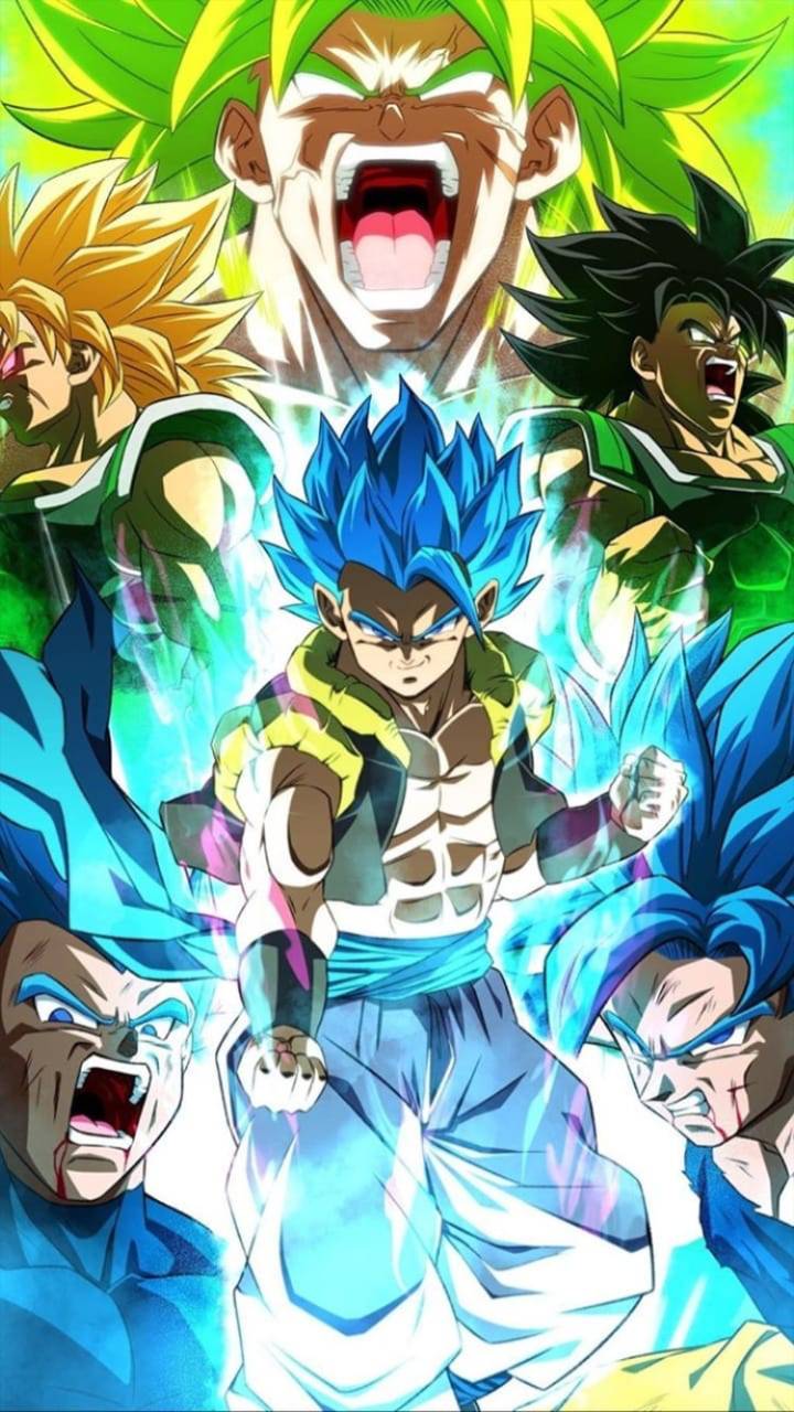 Gogeta vs Broly Wallpaper .kolpaper.com