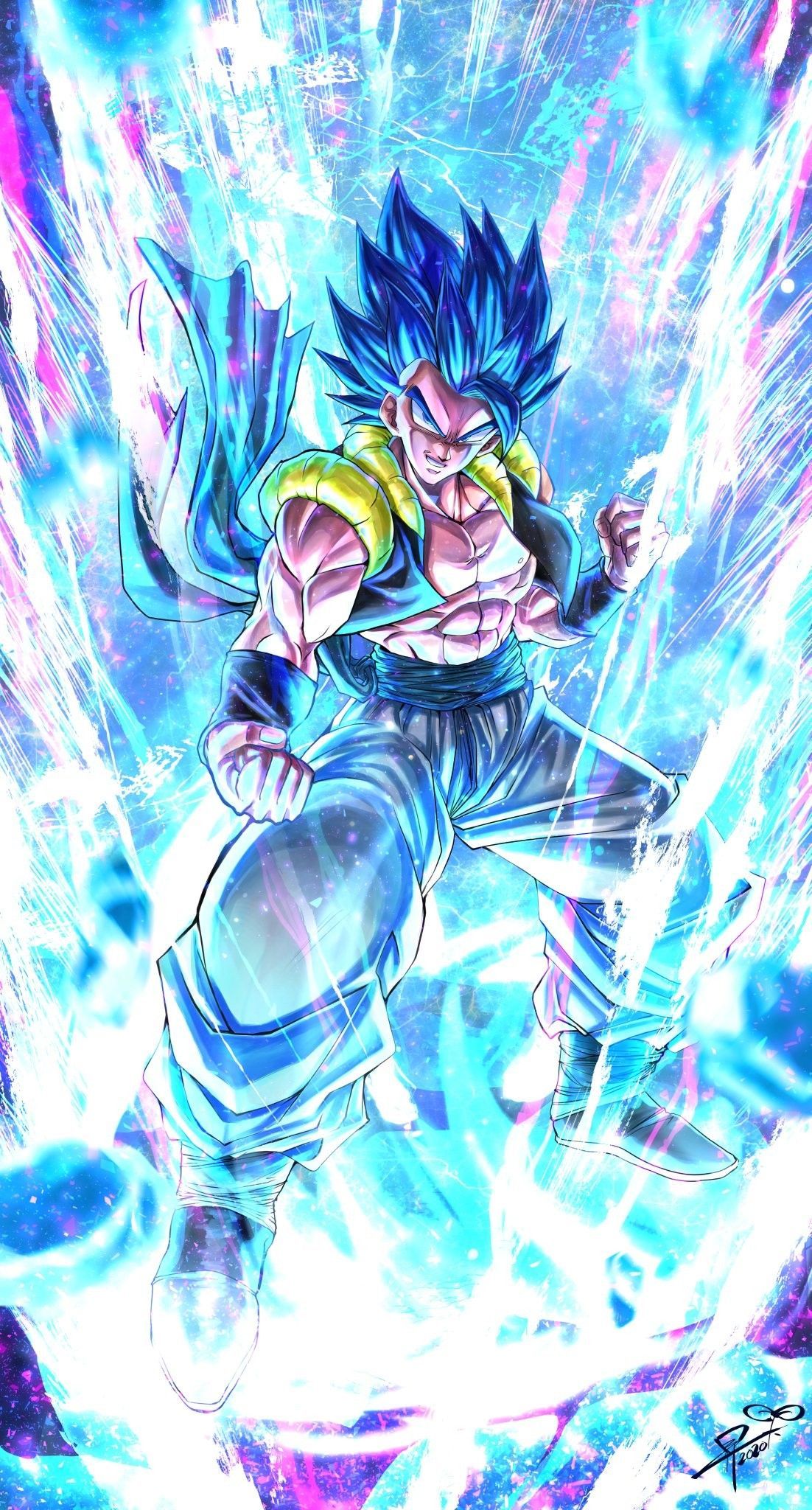 Gogeta Blue Wallpaper  Download to your mobile from PHONEKY