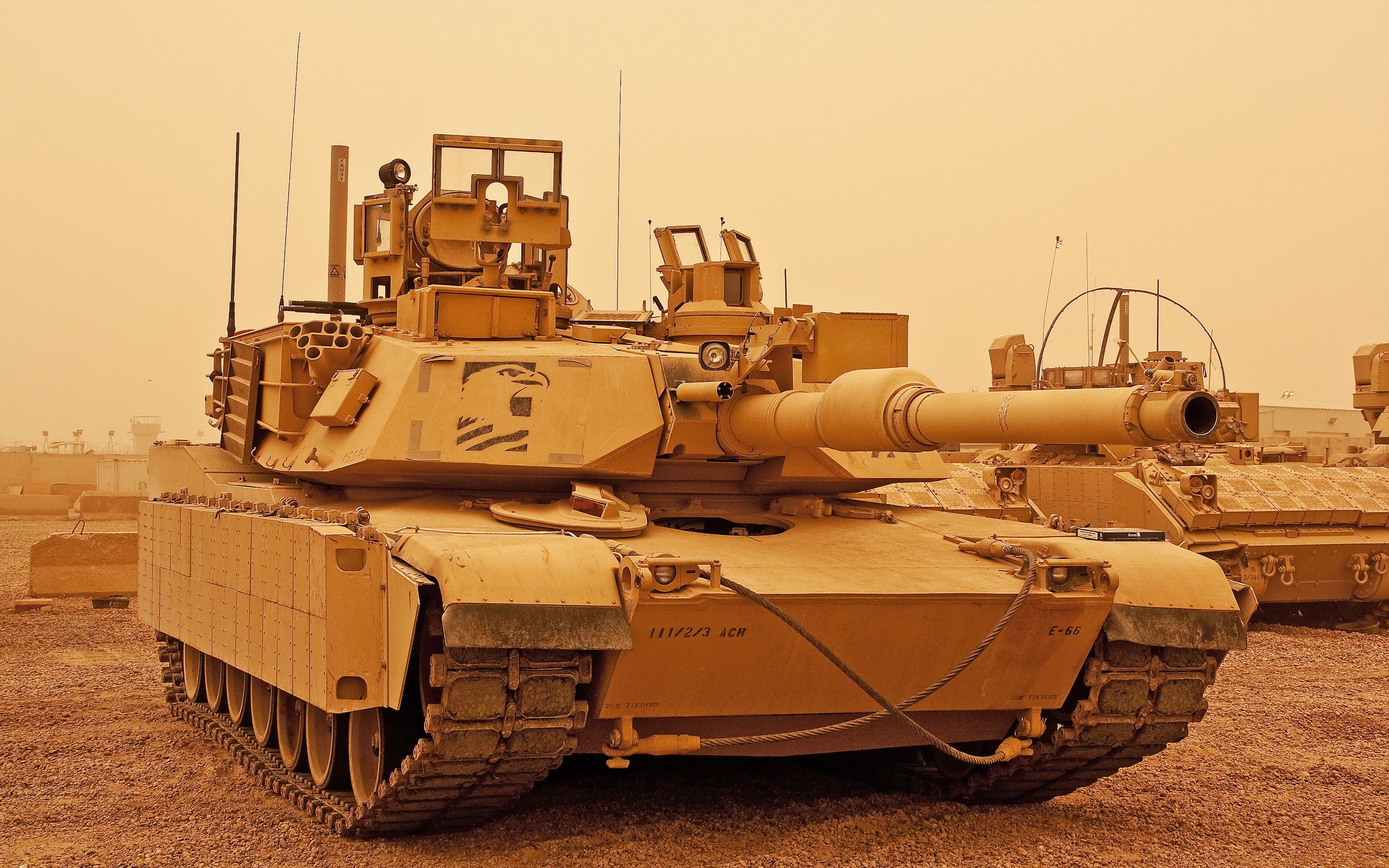 Brown M1A2 Abrams Tank Wallpaper .bhmpics.com
