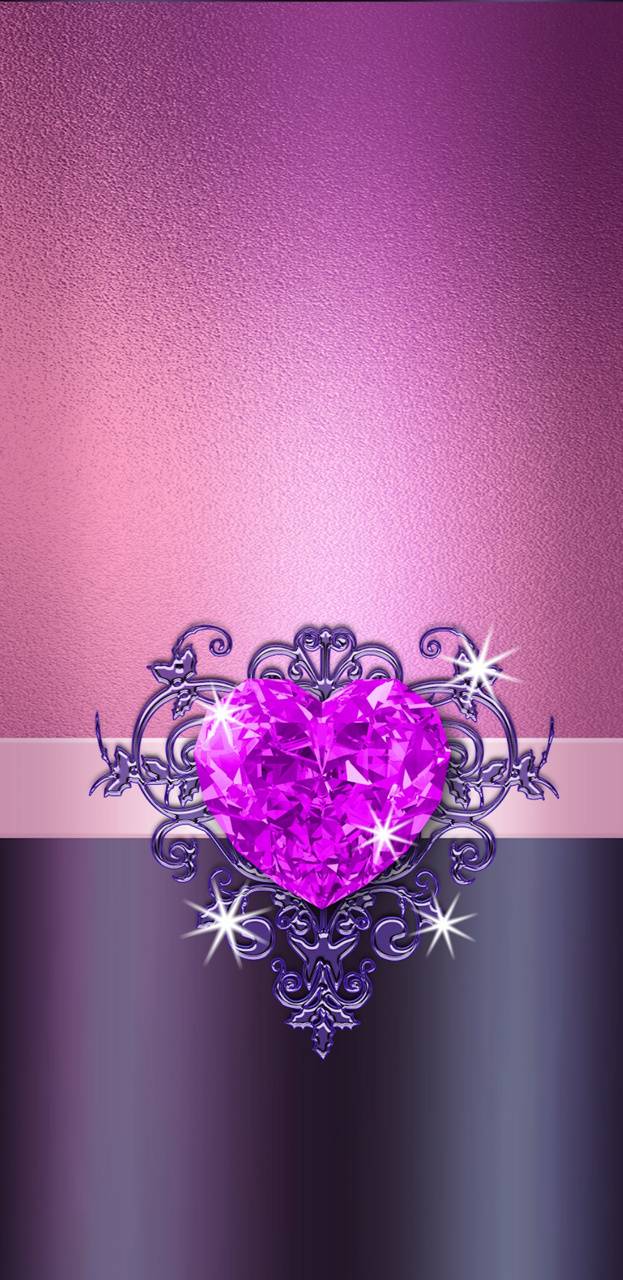 Crystal Heart wallpaper by .zedge.net