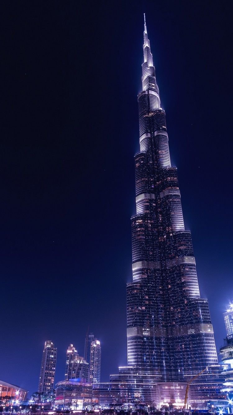Khalifa Tower, Dubai, Uae, 4k .wallpapertip.com