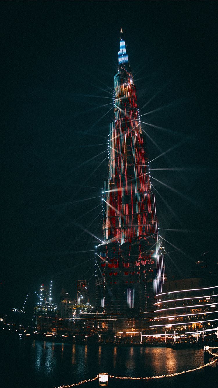 Burj Khalifa iPhone 8 Wallpaper Free .ilikewallpaper.net