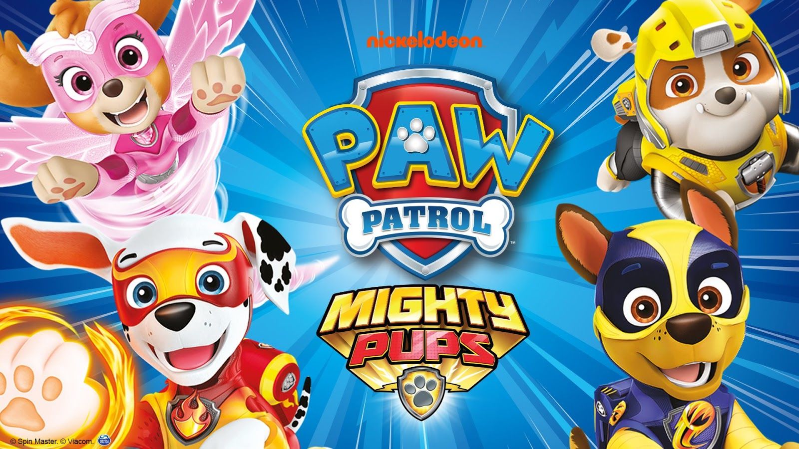 Paw Patrol Mighty pups