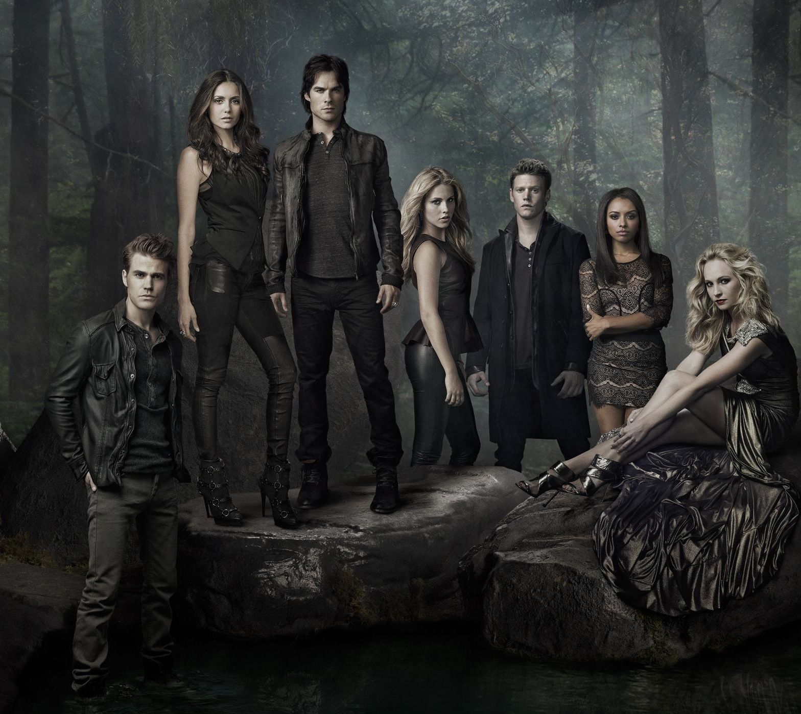 vampire diaries whole cast names