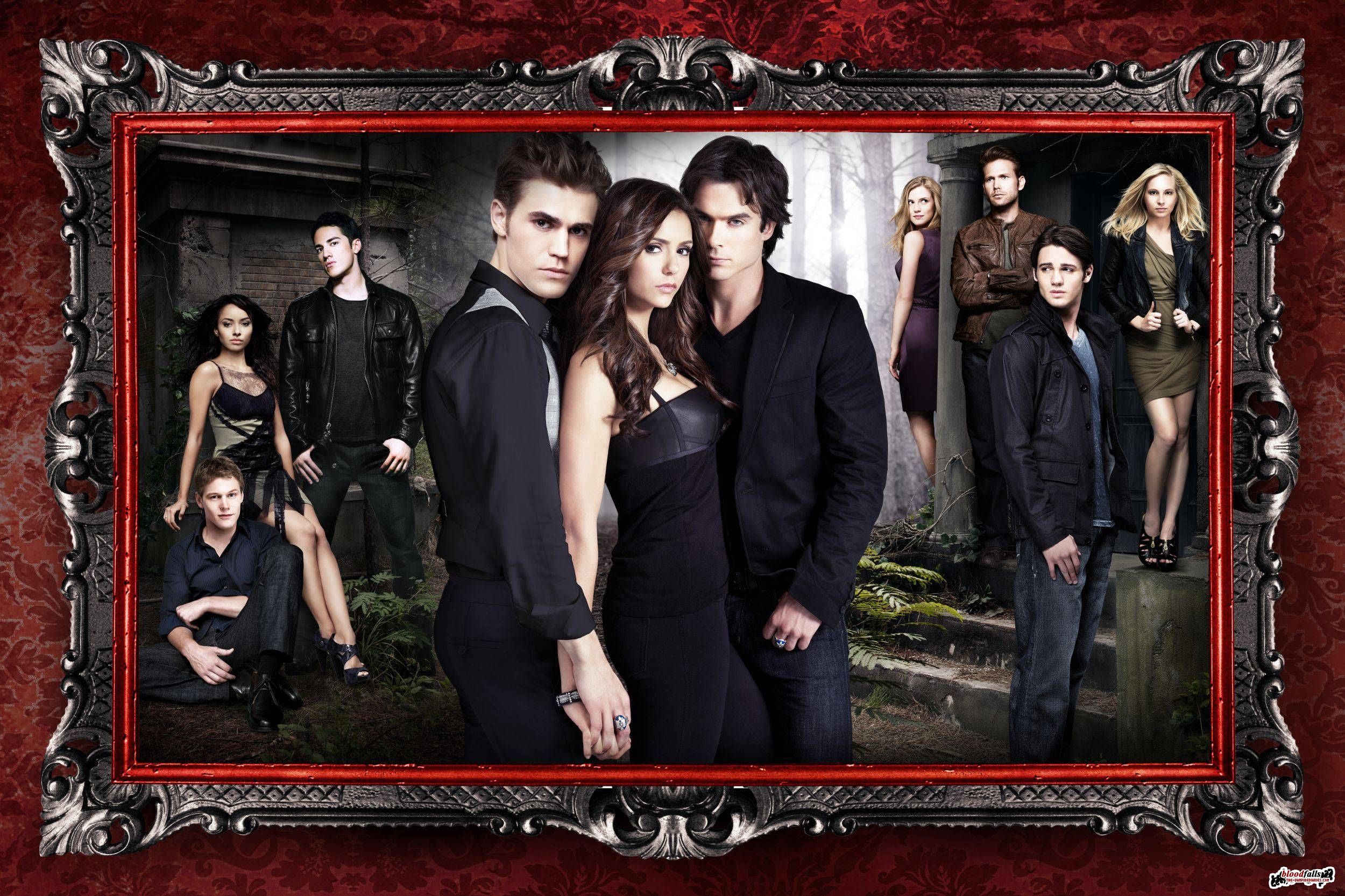 Vampire Diaries Season 2 Cast Photo .vampirediariesonline.com