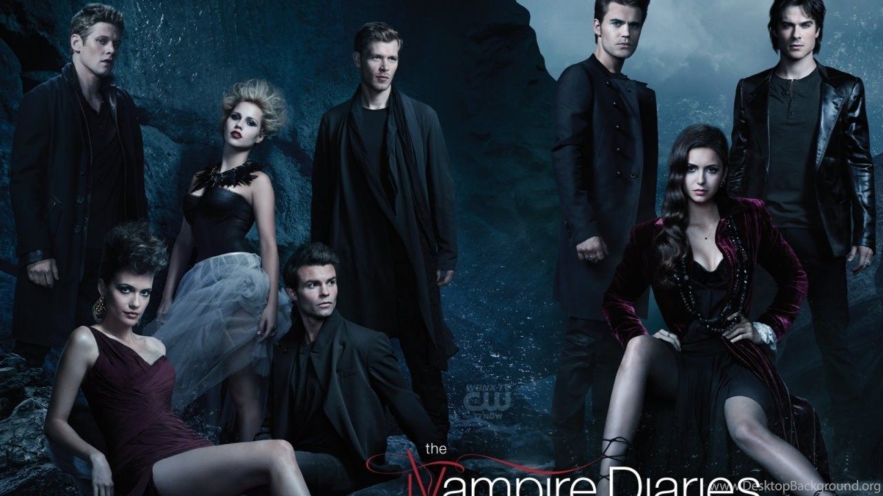 The Vampire Diaries All Cast Wallpapers - Wallpaper Cave