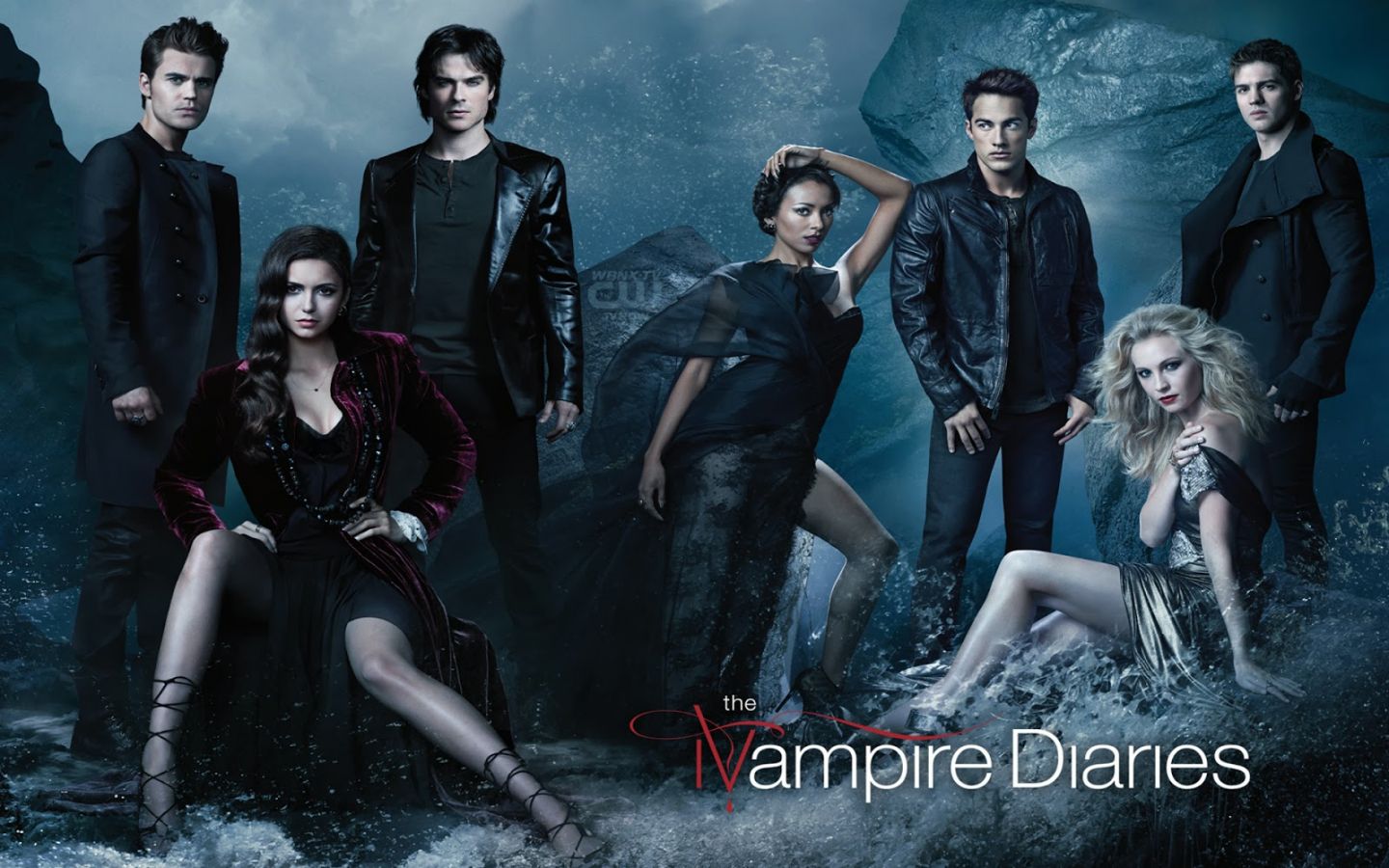 Vampire Diaries Cast Wallpaper .wallpaperafari.com