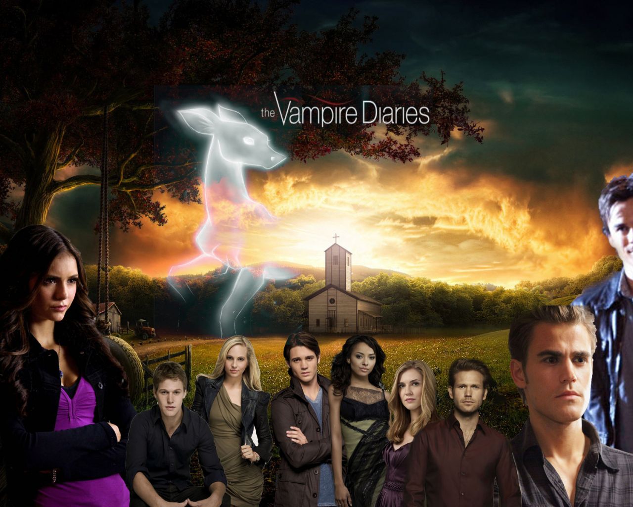 Vampire Diaries All Seasons Wallpaper .wallpaperafari.com