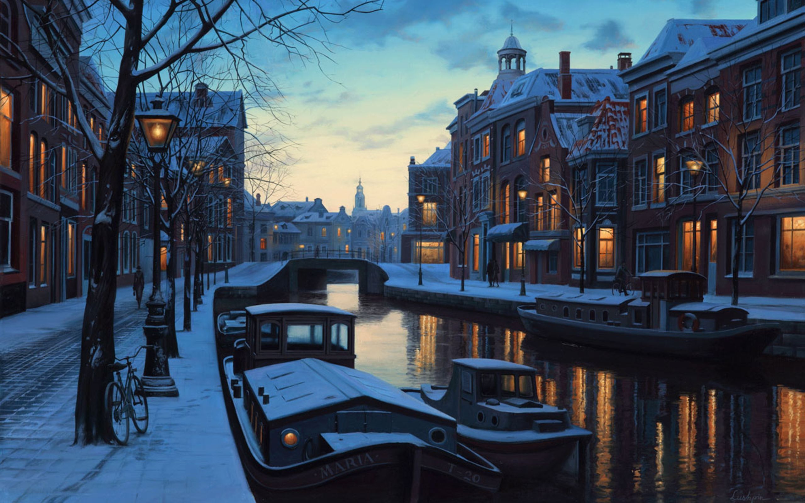 Amsterdam Winter Wallpaper Free .wallpaperaccess.com