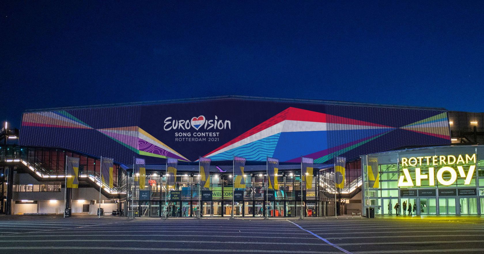 Eurovision 2021 design comes to life Song Contest