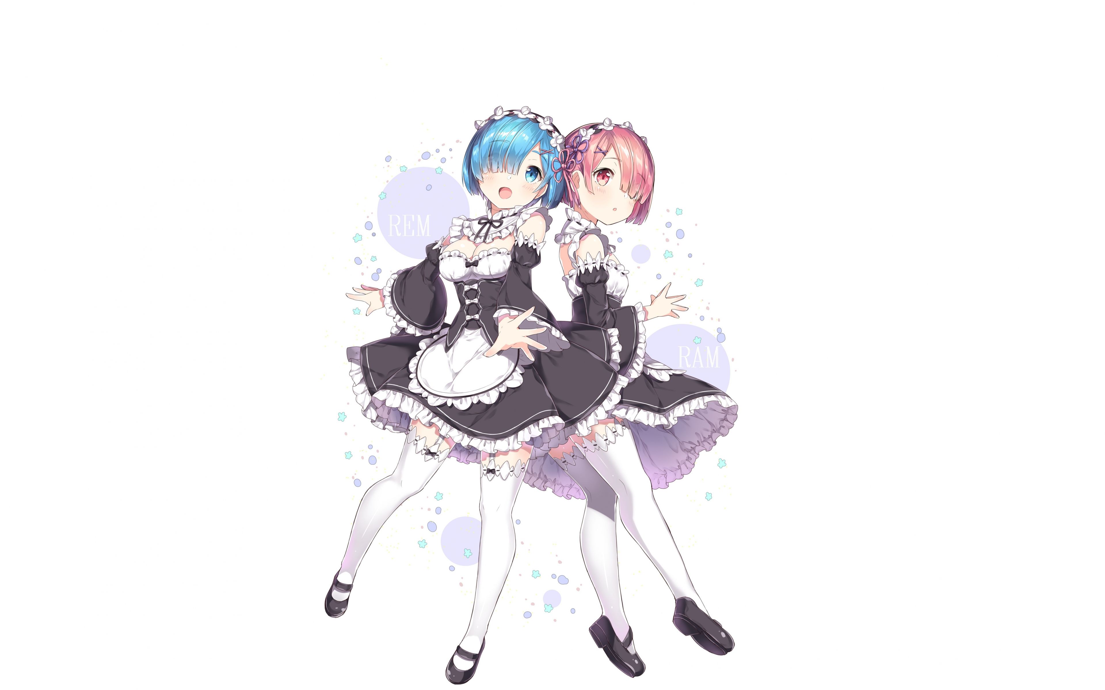 re:zero, minimal, 4k, ultra HD .wallpapermug.com