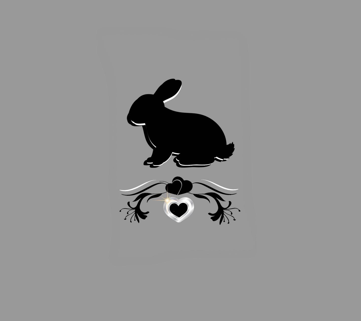Black Rabbit wallpaper by Ninoscha .zedge.net