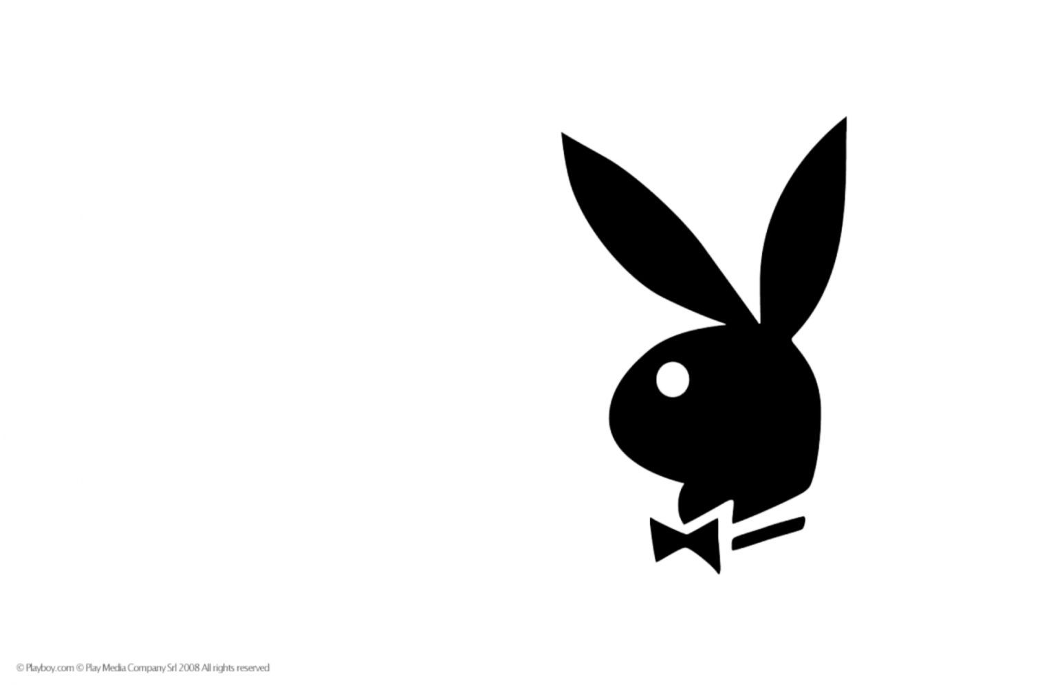 Official Copyrighted Playboy Logo HD Wallpaper With
