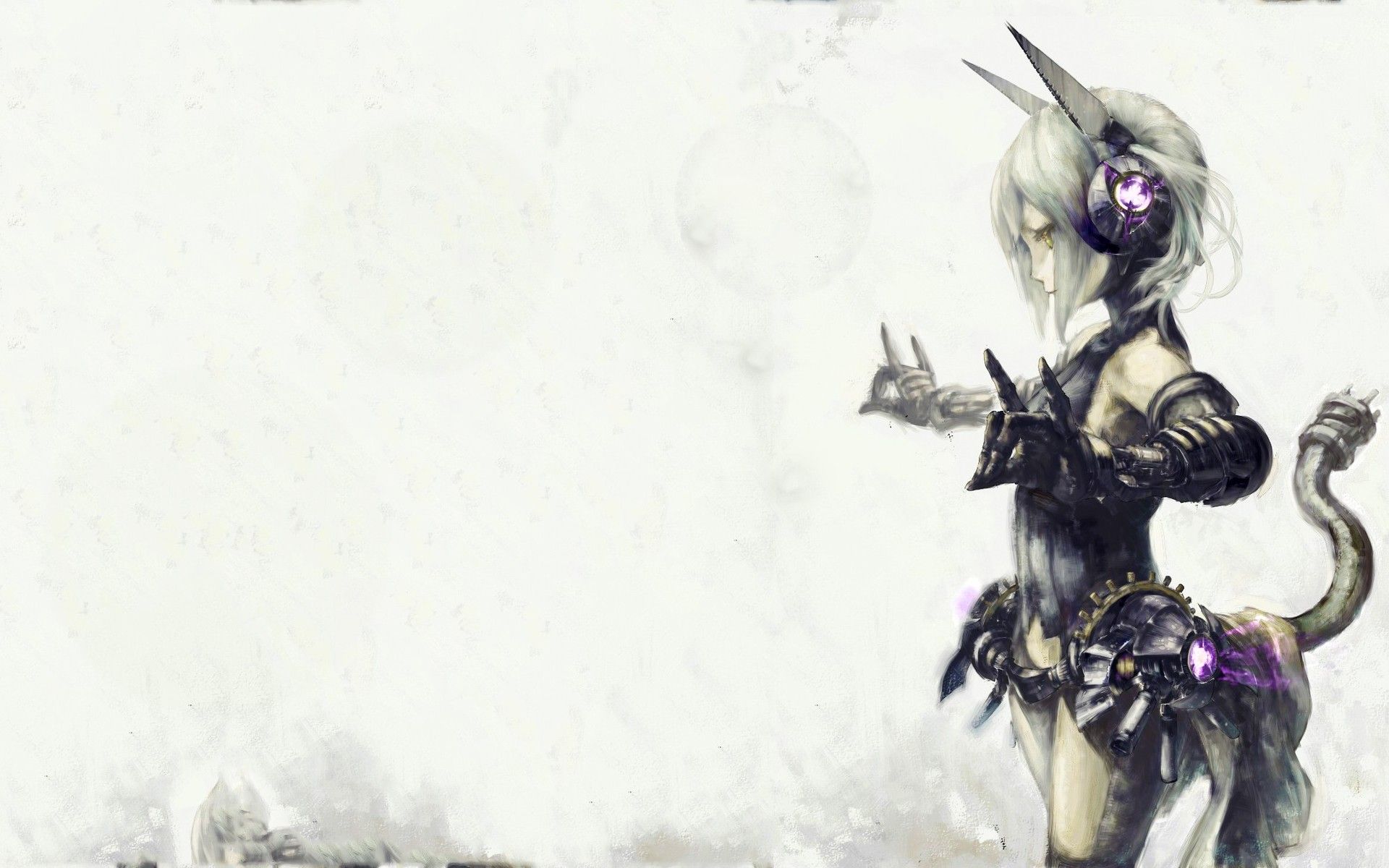 robots, nekomimi wallpaperf.co.ua