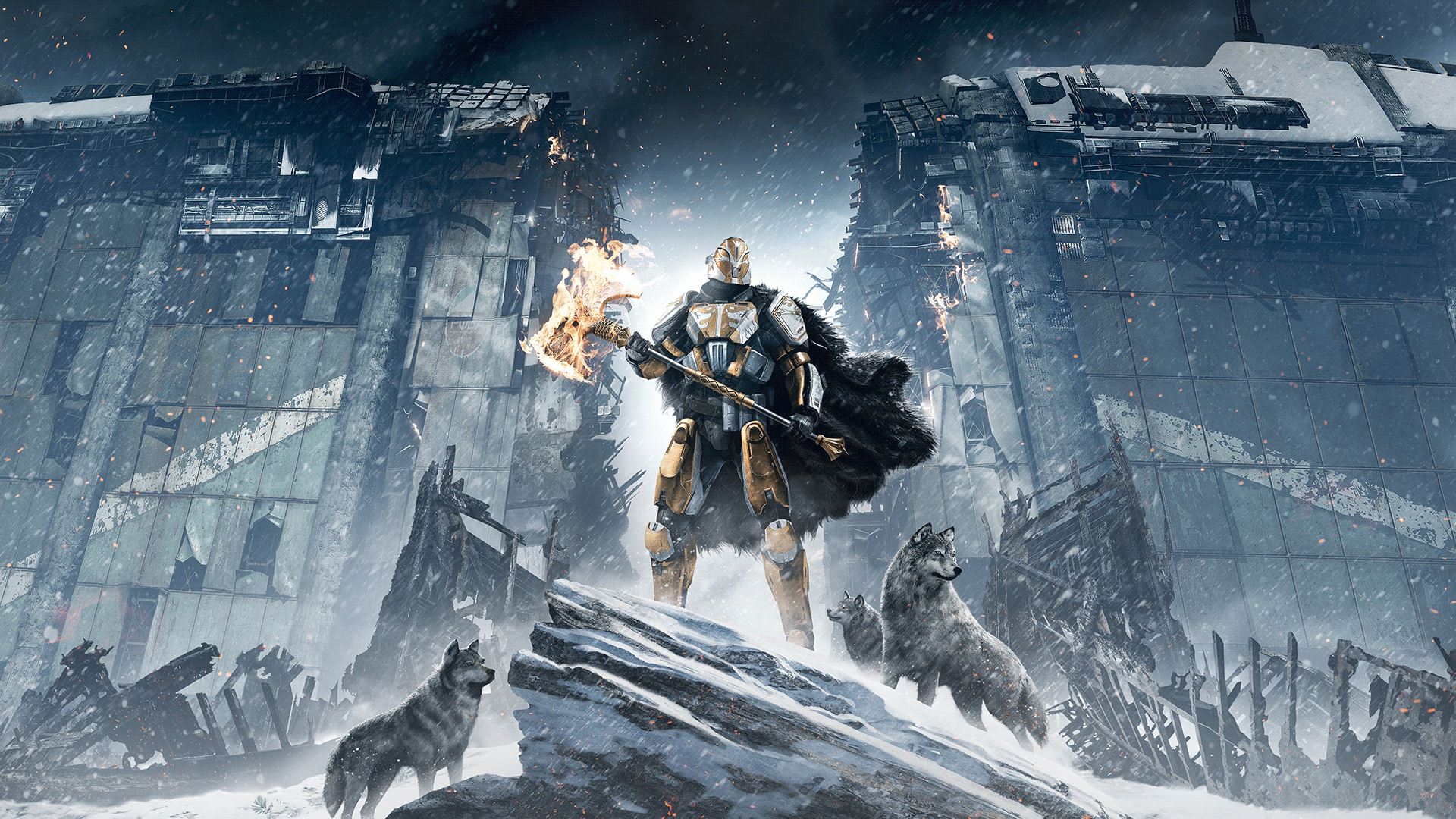 Rise of iron Wolves image for wallpaper .reddit.com