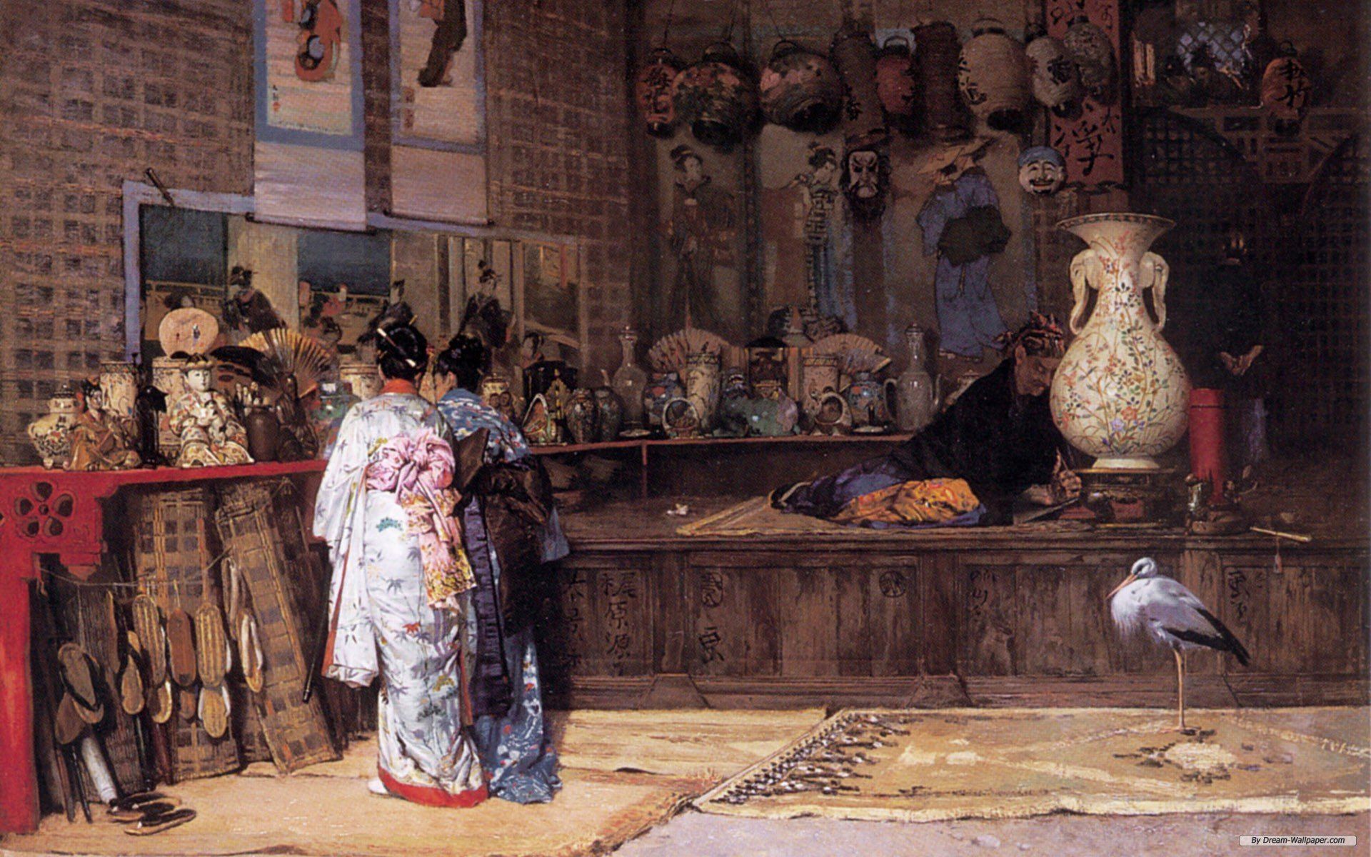 Famous Paintings Wallpaper for PC