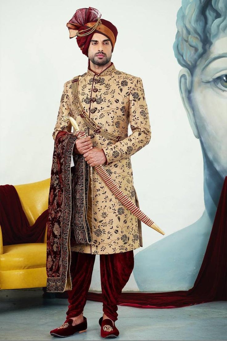 Sherwani - Buy Mens Sherwani Designs Online | Indian Sherwani Suits