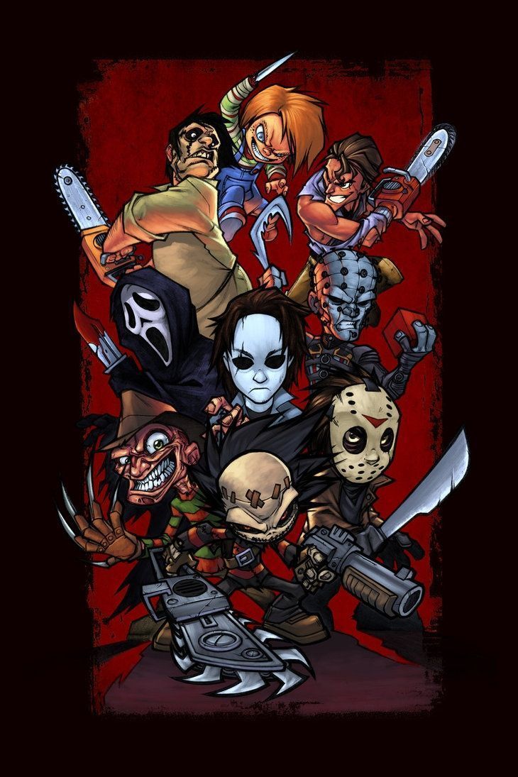 Horror Characters Wallpaper