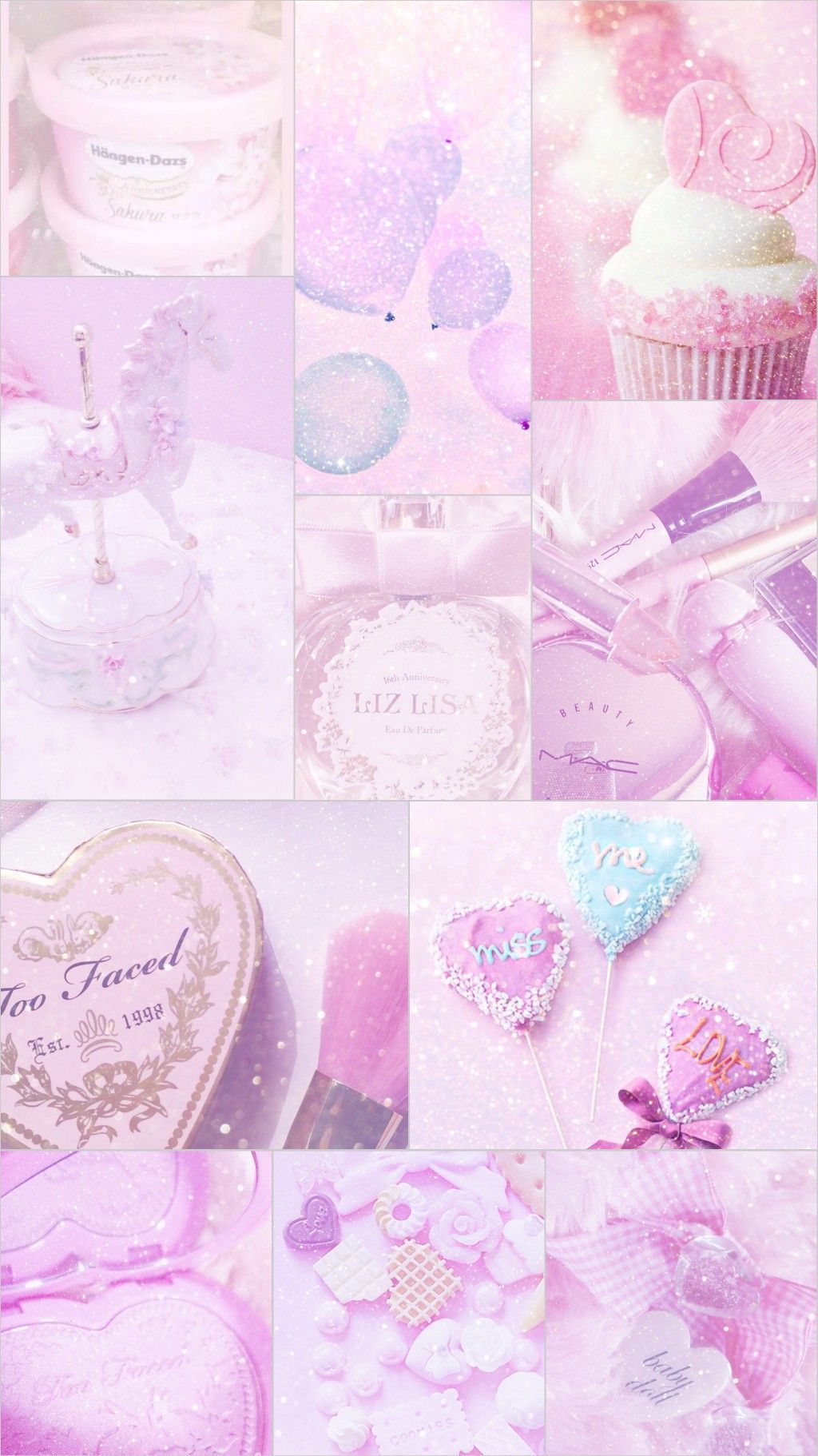 Girly Collage Wallpaper Free Girly Collage Background
