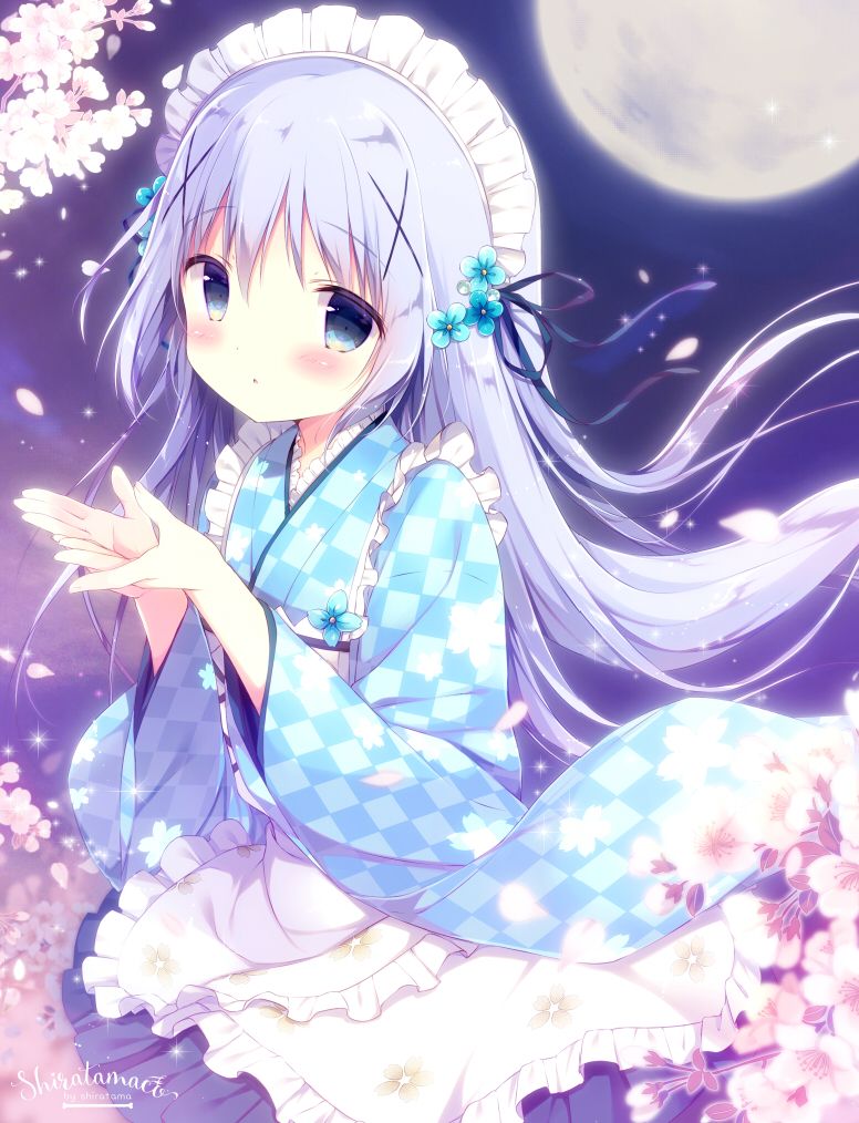 Kafuu Chino Wallpapers Wallpaper Cave