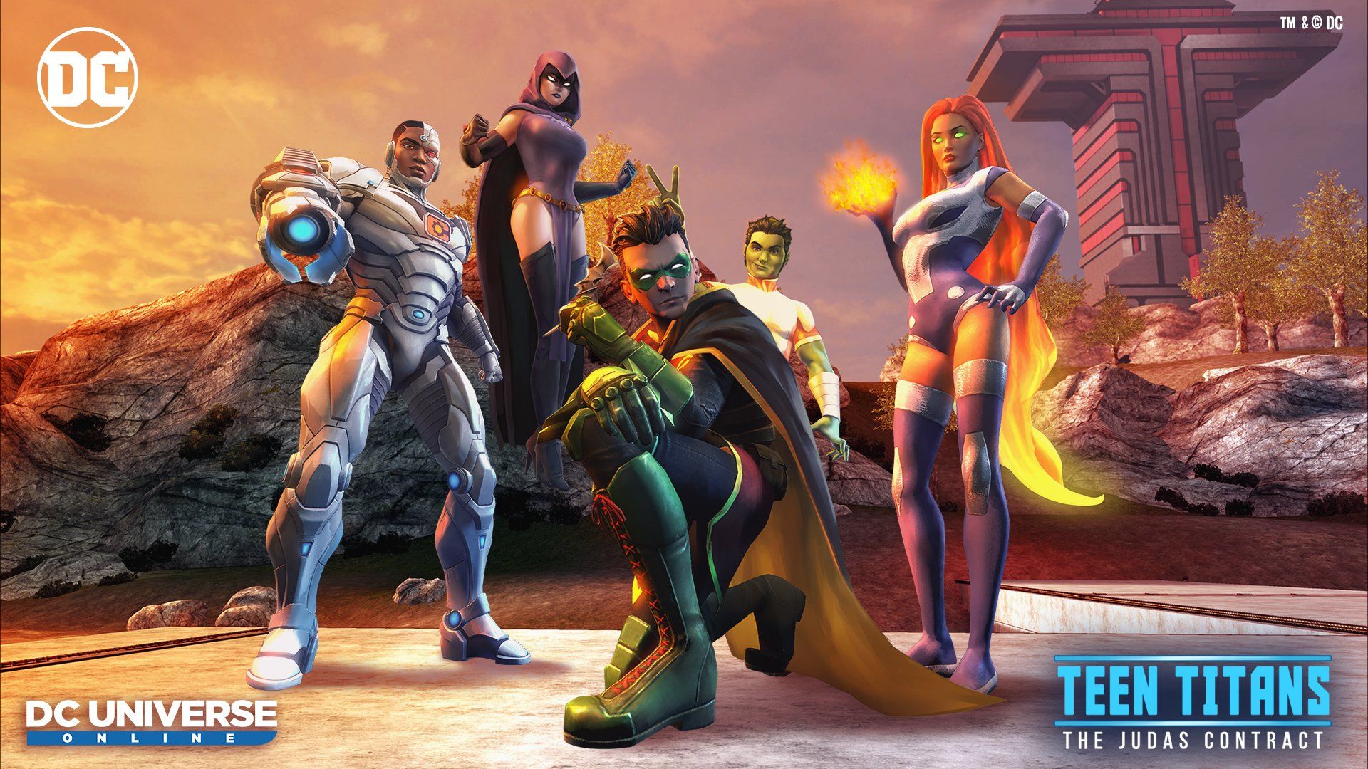 DCUO version of our Episode 32 keyart do you prefer, # TeenTitans or #TeamBatman? #BatmanDay