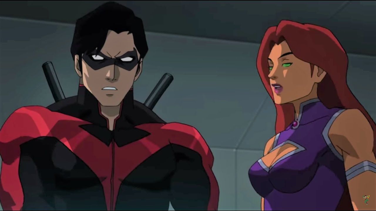 Nightwing and Starfire Take the Next Step Titans: The Judas Contract