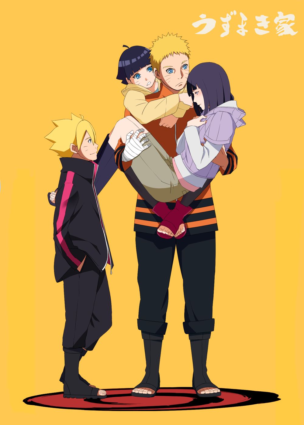 NaruHina, Mobile Wallpaper Anime Image Board