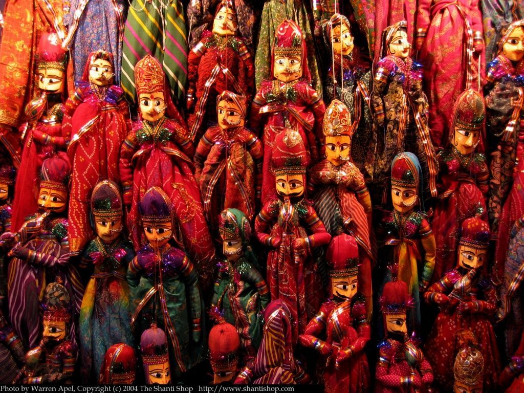 Rajasthani Puppets HD Wallpaper