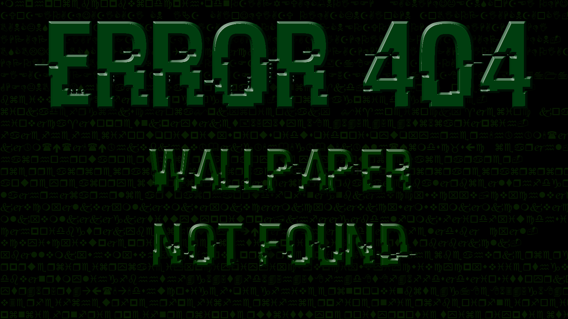 Error Wallpaper