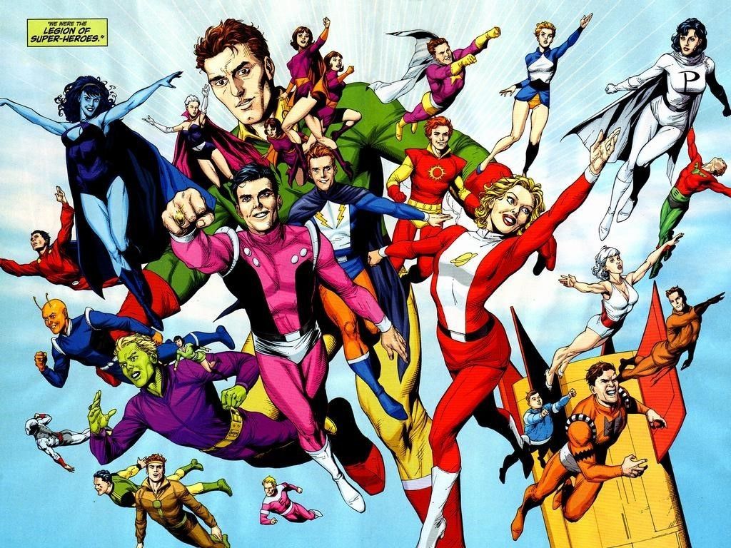comic superheroes women. Superheroes & Villains: The Ultimate List of Illustrations and. Legion of superheroes, Superhero wallpaper, Dc comics wallpaper