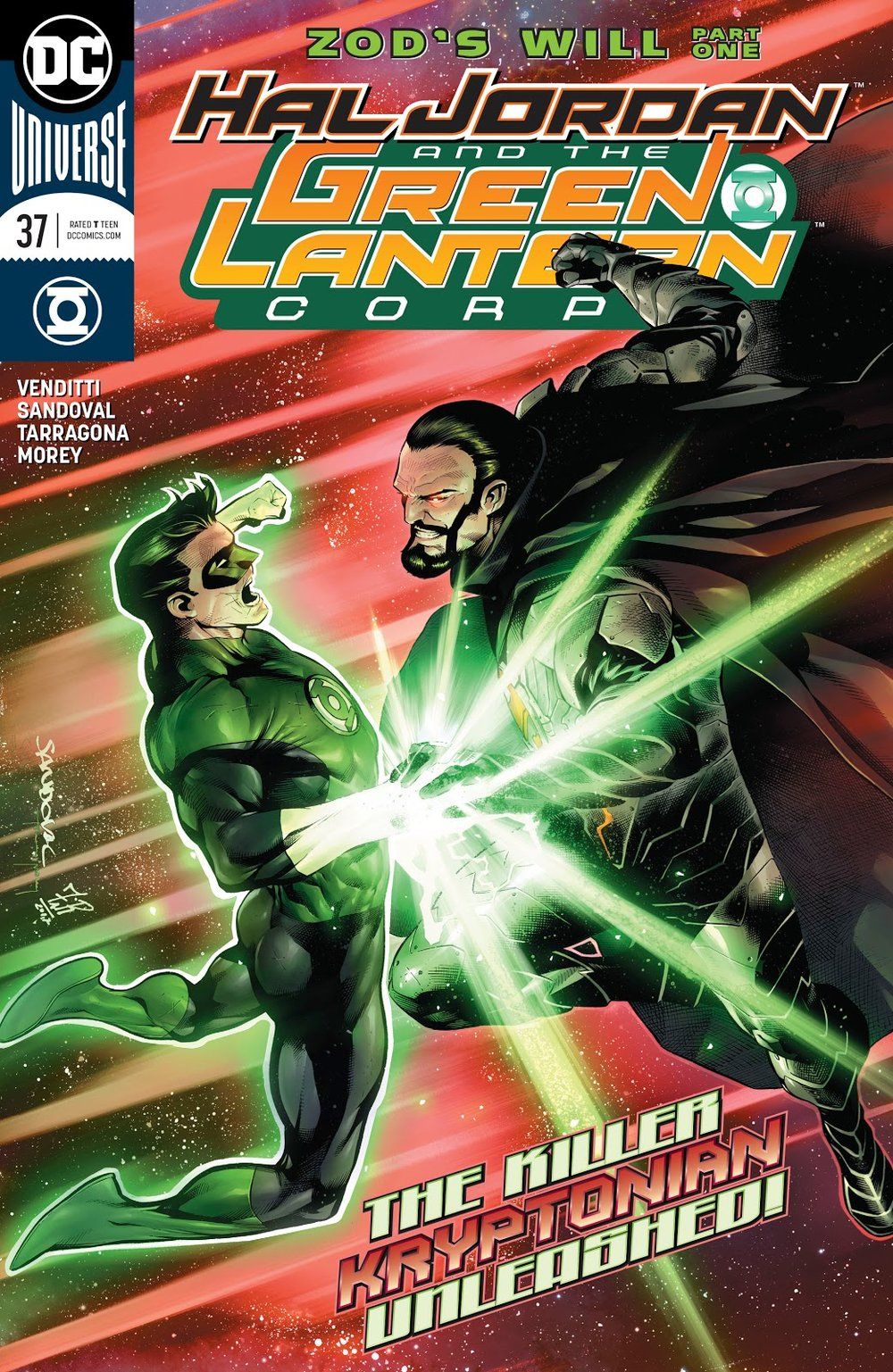 Hal Jordan and the Green Lantern Corps Zod's Will Part 1